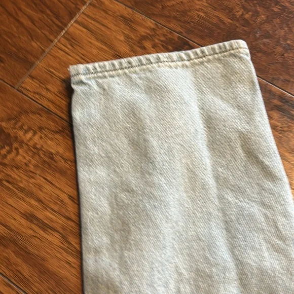 PacSun Trendy Light Blue distressed Mom Jeans size 28 - Picture 7 of 11